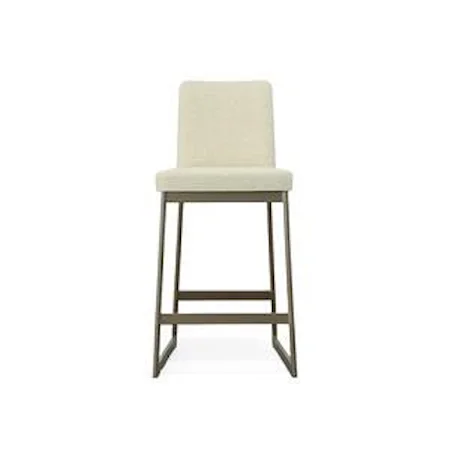 Customizable Upholstered Counter Height Stool